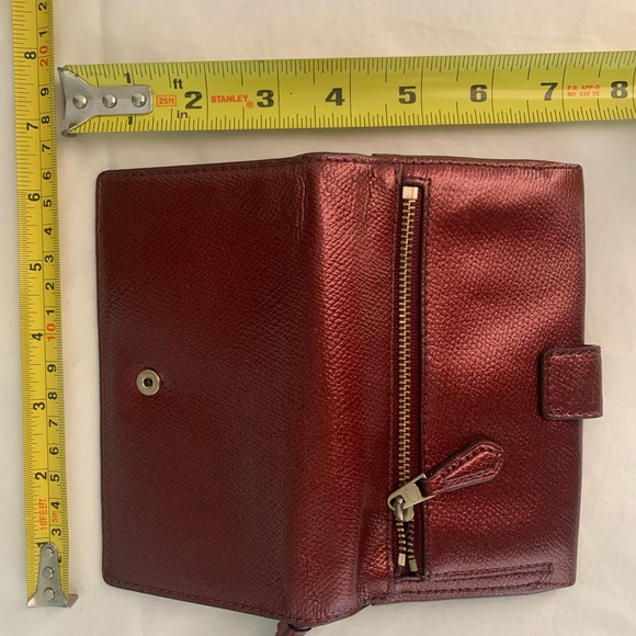 Red Coach Wristlet - Picture 6 of 7